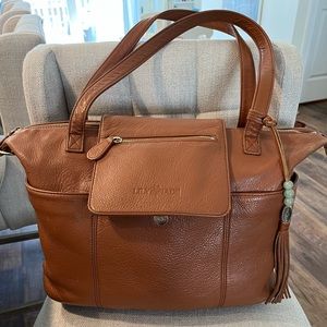 Lily Jade Madeline Camel with Gold